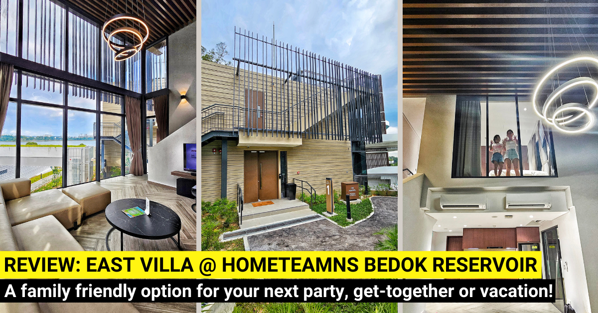 Review: Staying a Night at East Villa, HomeTeamNS Bedok Reservoir