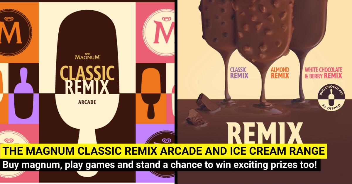 Play The Magnum Classic Remix Arcade and win Prizes too!
