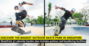 SkatePark @ Lakeside Garden - Challenge Yourself on the Skating, Parkour and Bouldering Facilities!