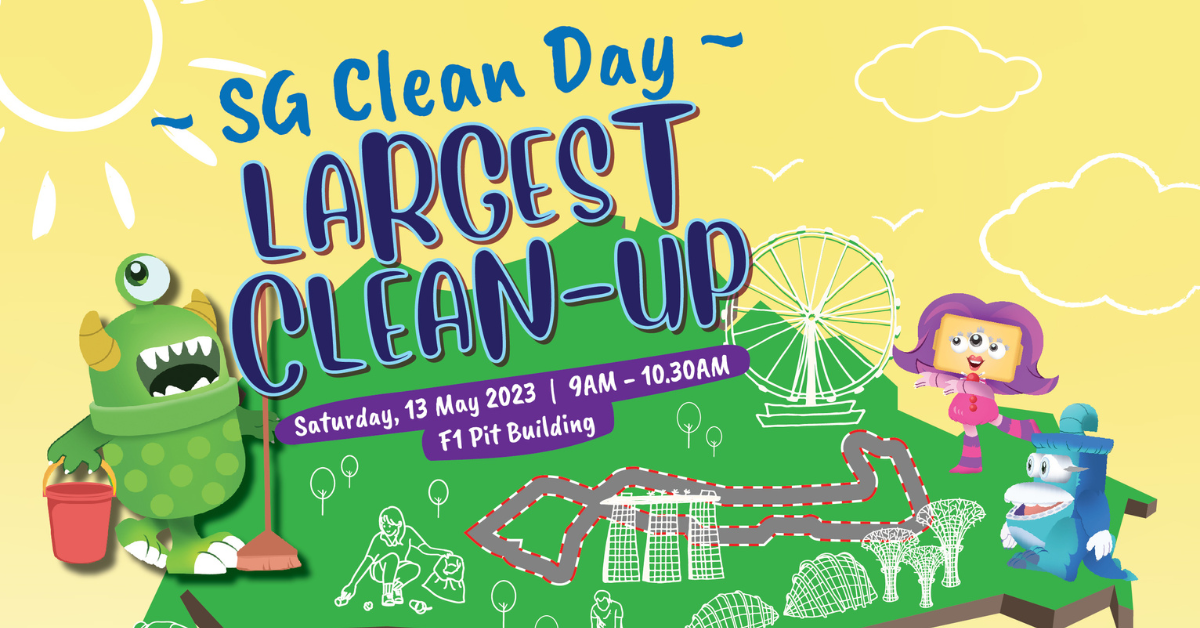 Experience the LARGEST SG Clean Day in May 2023
