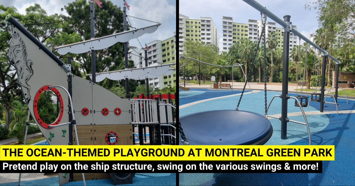 Ocean-themed Montreal Green Park Playground @ Sembawang