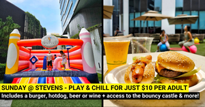 Sunday @ Stevens - A Chillax Afternoon with Bouncy Castle & More!