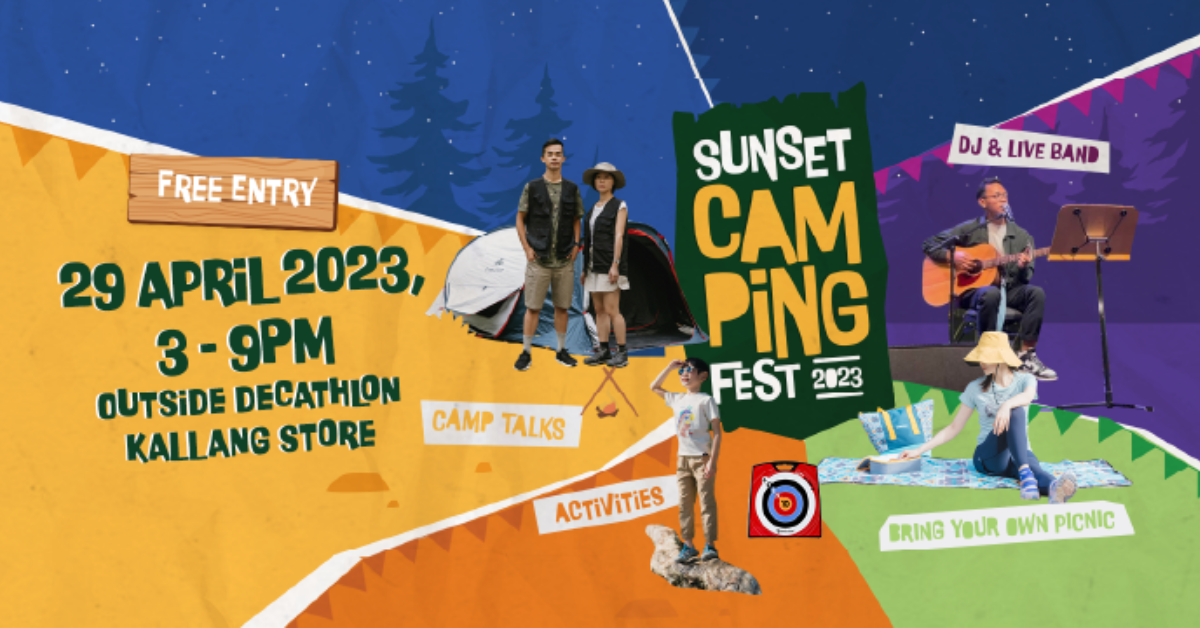 Decathlon Sunset Camping Fest 2023 - Outdoor fun and more for families!