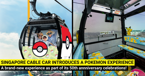 Catch the NEW Pokémon Experience at Singapore Cable Car 50th Anniversary