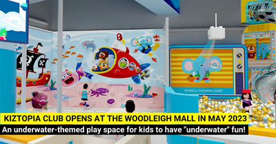 Underwater-themed Kiztopia Club at The Woodleigh Mall