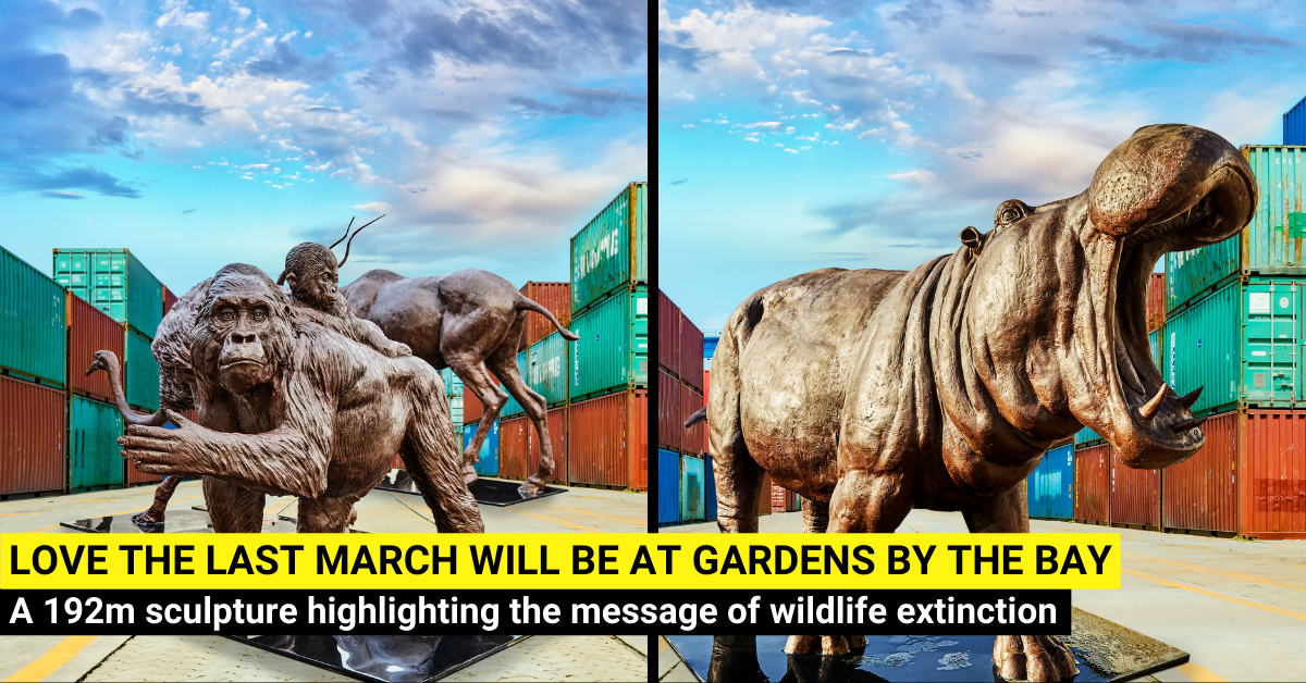 Love The Last March - The Longest Sculpture In the World Starts in Singapore