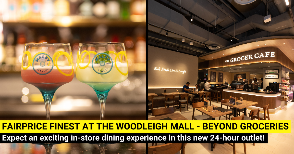 New Fairprice Finest with Integrated Food Hall at The Woodleigh Mall