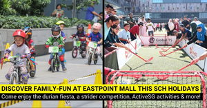 Family-fun at Eastpoint Mall this June School Holidays - Durian Fiesta, Strider Adventure, Hair for Hope, and more!
