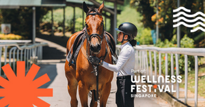 Unwind and Recharge with the Equine Wellness Programme at Singapore Turf Club Riding Centre
