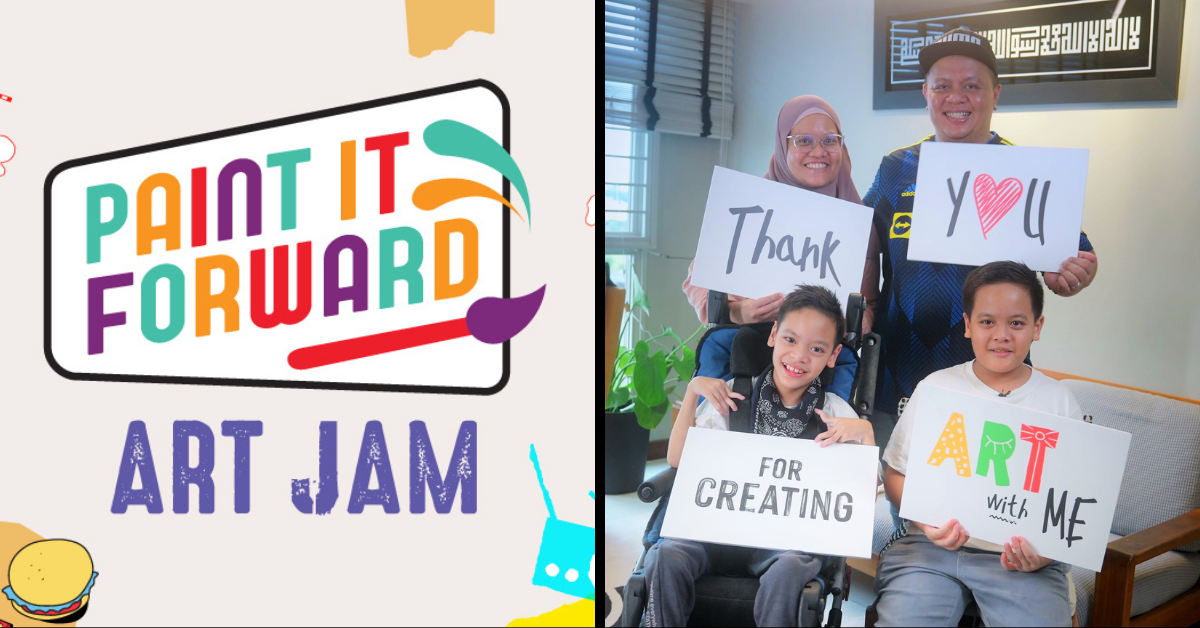 Paint It Forward Community Art Jam Event at Malls of Frasers Property