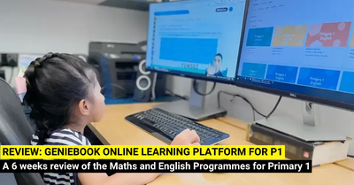 REVIEW: Geniebook Online Learning Platform - Primary 1 Maths and English Programme