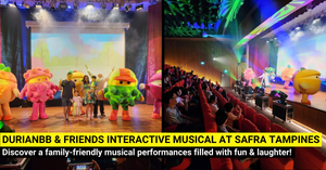 Catch the Fun and Interactive DurianBB Musical at SAFRA Tampines this School Holidays!