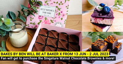 Baker X Welcomes Bakes by Ben