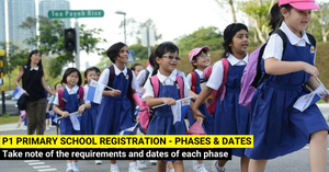 P1 Primary School Registration 2023 - Phases & Dates