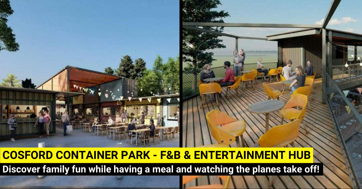 Cosford Container Park: Singapore’s Largest Outdoor One-Stop Container Park Unveils in Changi!