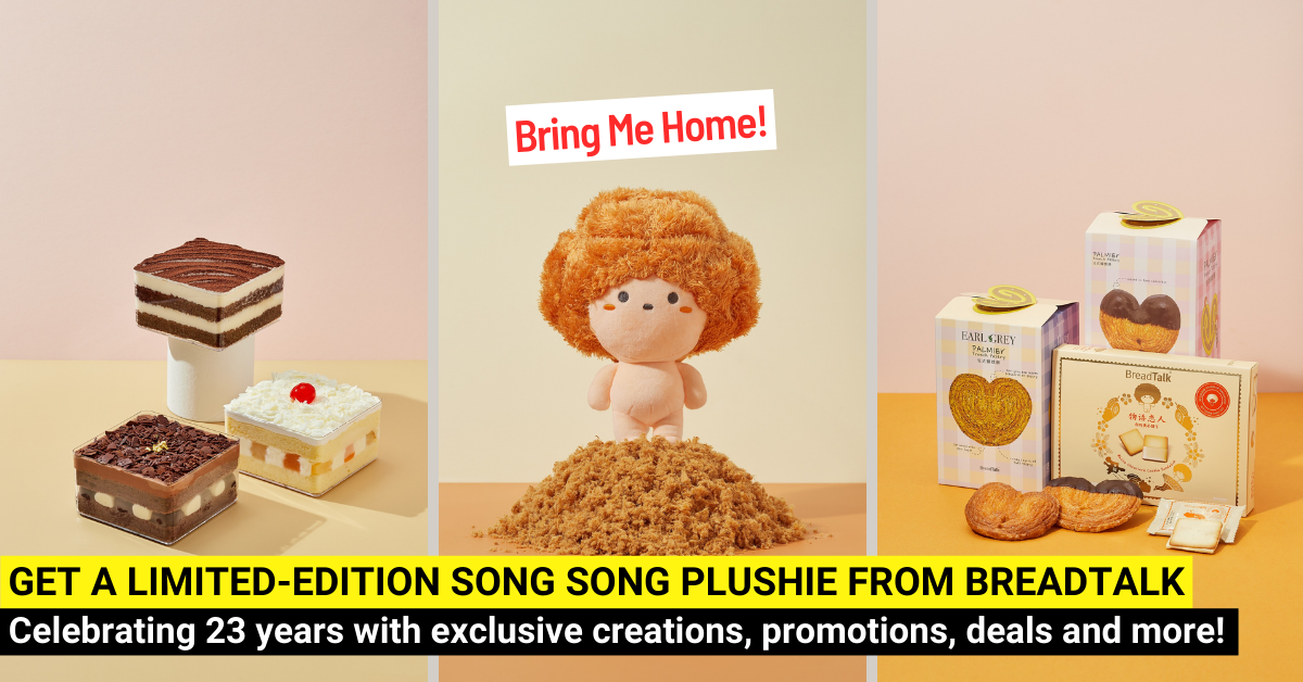 BreadTalk Celebrates 23 Years with Exclusive Creations, Enticing Deals and Merchandise!