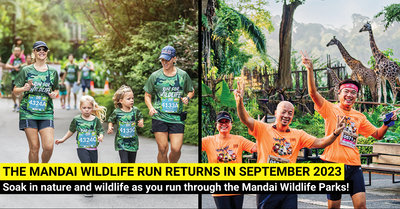 The Mandai Wildlife Run Returns with a Ranger Buddies Family Dash, Silvers Leisure Walk and More