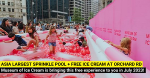 Free Ice Cream and Asia's Largest Sprinkle Pool at Orchard Road in July!