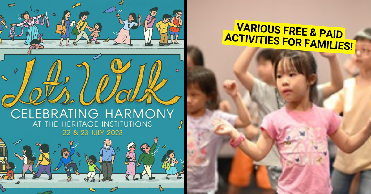 Let's Walk - Celebrate Harmony at the Sun Yat Sen Nanyang Memorial Hall & Indian Heritage Centre