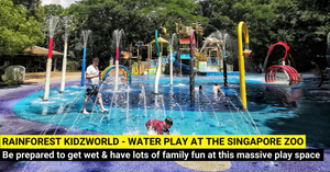 Rainforest KidzWorld @ Singapore Zoo | Water Play, Petting Zoo & More!