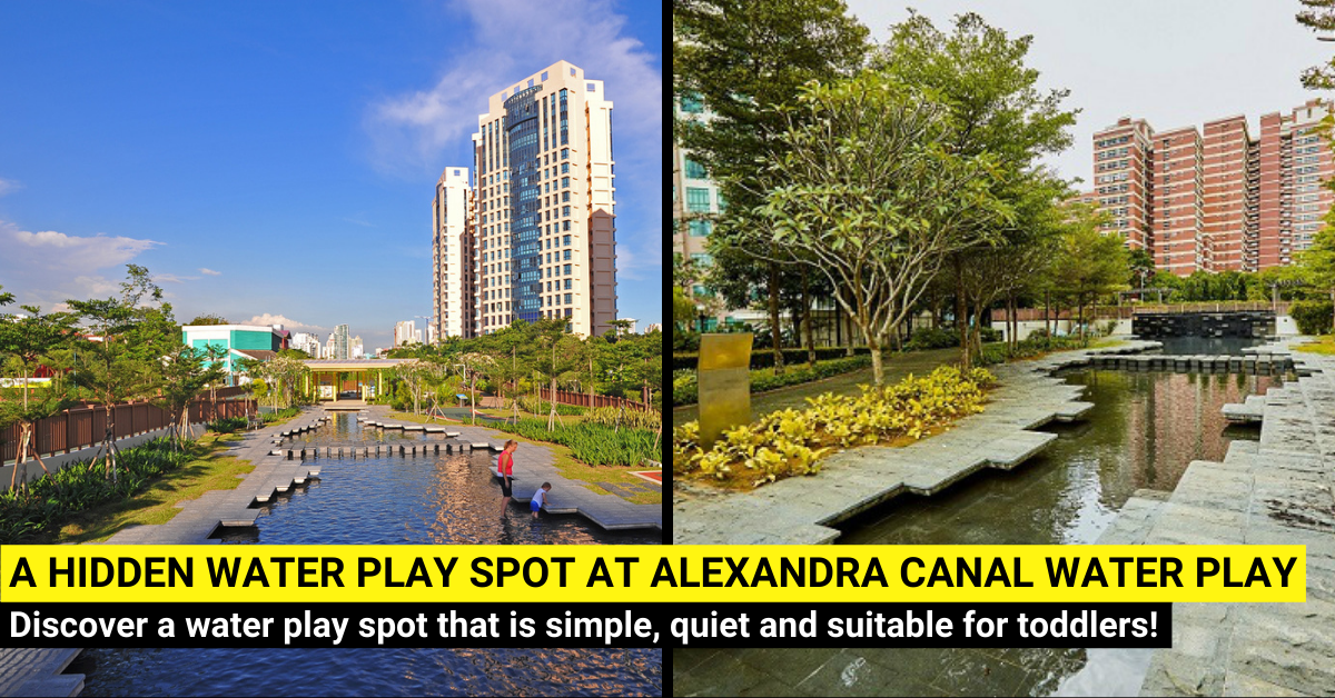 Alexandra Canal Water Play - A Hidden Water Play Spot for Families!