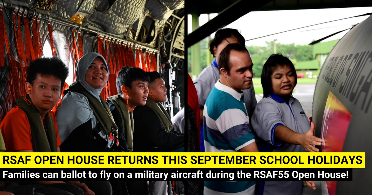 RSAF55 Open House Includes Flights On Military Aircrafts and More