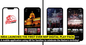 IMDA Launches the First-Ever NDP Digital Play Pack - A Mobile App with Digital Fun using AR