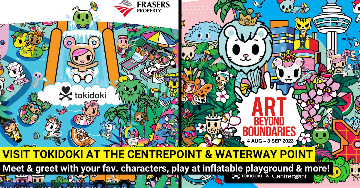 The World of tokidoki Lands at The Centrepoint and Waterway Point - BYKidO