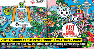 The World of tokidoki Lands at The Centrepoint and Waterway Point