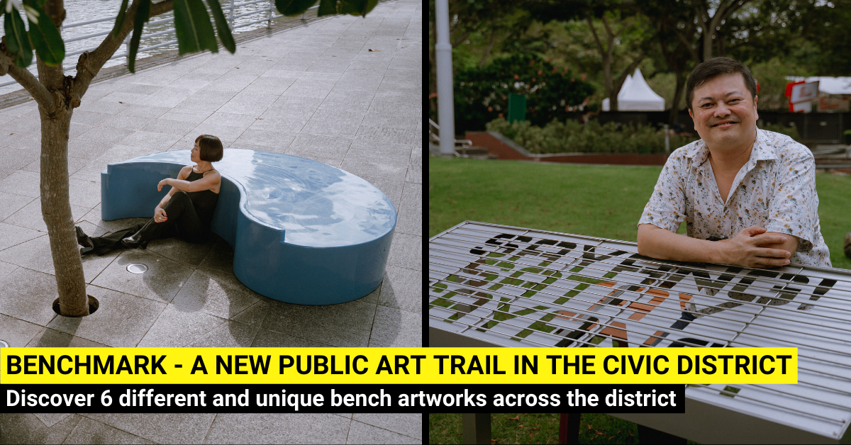 Benchmarks - A New Public Art Trail in the Civic District Featuring 6 Bench Artworks!