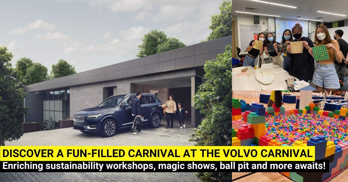 Discover the Excitement at the Volvo Carnival: Family-fun Workshops, Carnival Games and Event-Exclusive Discounts!