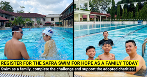 SAFRA Swim for Hope 2023: A Family Bonding Challenge for a Meaningful Cause