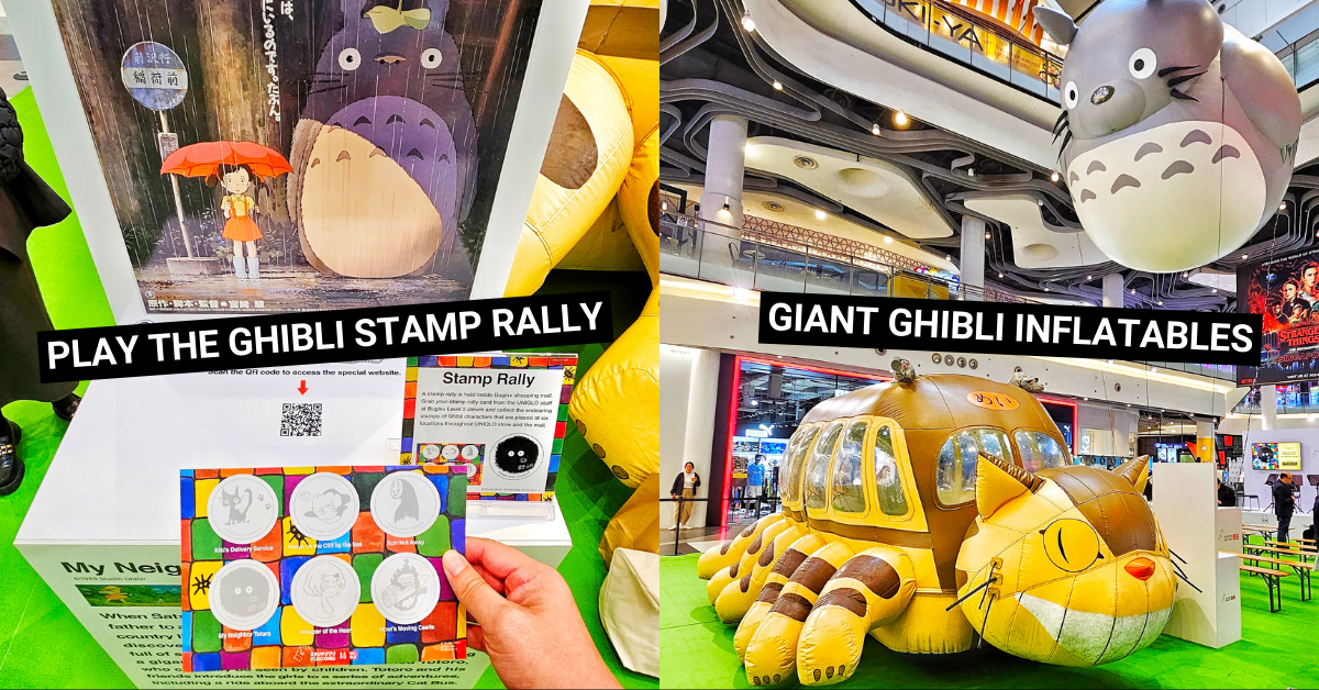 UNIQLO Launches a Studio Ghibli Experience at Bugis+ to Celebrate the 2nd Collaboration Collection - Hey, Let's Go!