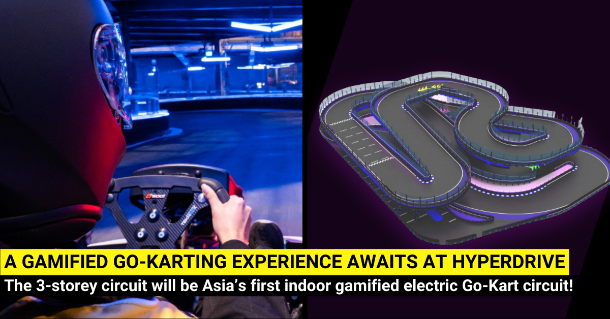 HyperDrive - A Gamified Indoor Go-Kart Experience At The Palawan @ Sentosa