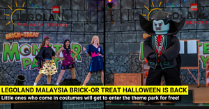Kids Go Free @ LEGOLAND Malaysia Resort's Annual Brick-or-Treat Halloween Monster Party