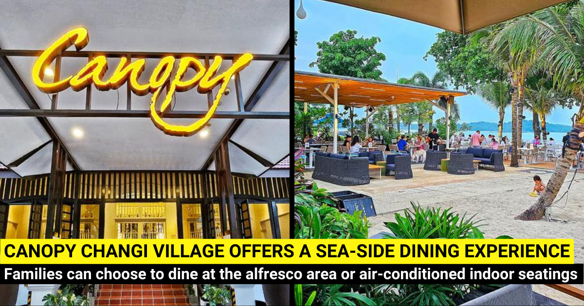 Canopy Changi Village - Garden Dining by the Beach