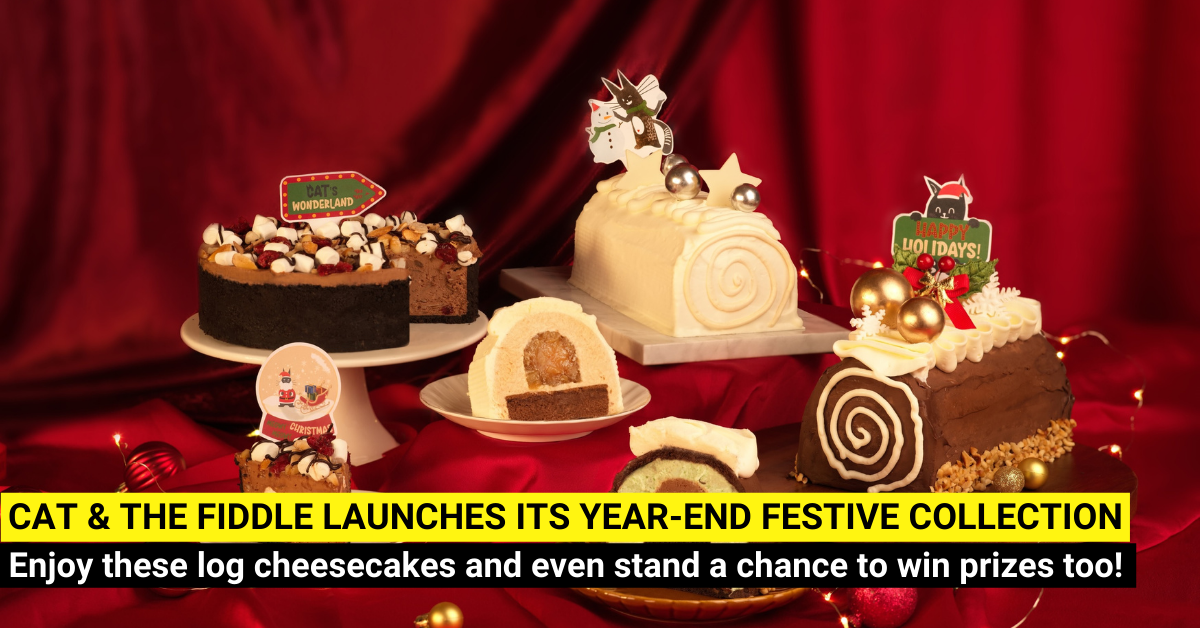 Irresistible Log Cheese Cakes and More from Cat & the Fiddle