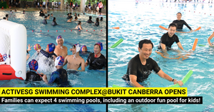 ActiveSG Swimming Complex@Bukit Canberra Opens with 4 Swimming Pools!
