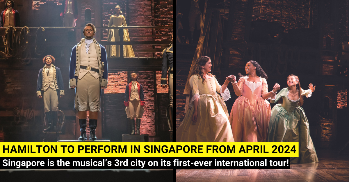 Critically Acclaimed Broadway Musical HAMILTON to Play in Singapore from Apr 2024