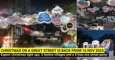 Orchard Road Christmas Light Ups Returns with 3 Great Christmas Village