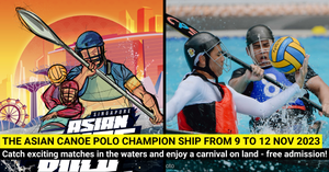 Fun, Games, Food and a Carnival at the Asian Canoe Polo Championships