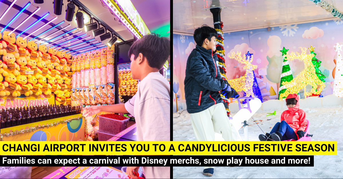 Changi Airport Invites Families into a Candy-themed Wonderland this Festive Season!