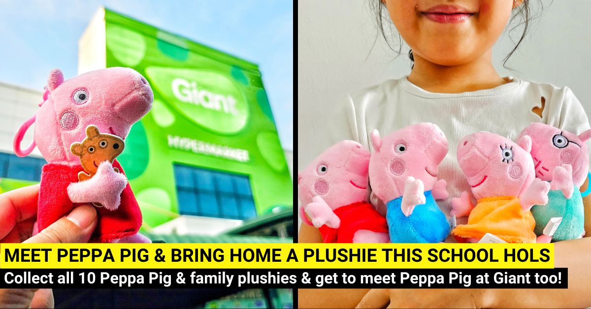 Peppa Pig is Coming to Giant: Free Plushies Plus Meet & Greet with Peppa Pig and George!
