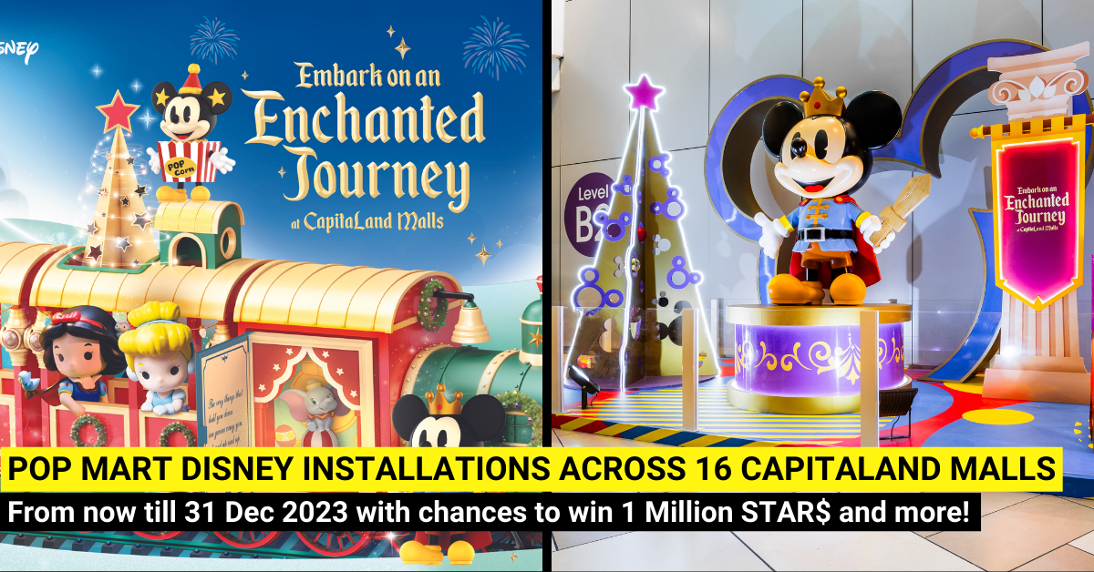 Discover POP MART Installations at 16 CapitaLand Malls Islandwide - and Win Prizes Too!