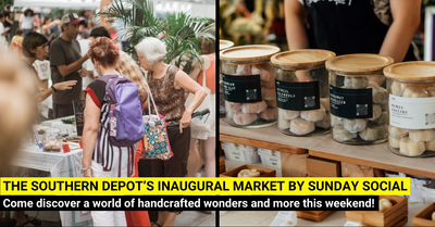 Unleashing Creativity at The Southern Depot’s Inaugural Market by Sunday Social