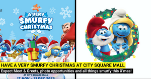Have a Very Smurfy Christmas at City Square Mall - Meet & Greets and More!