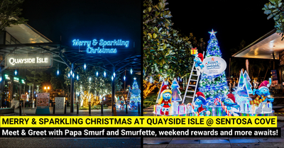 Celebrate a Merry and Sparkling Christmas at Quayside Isle @ Sentosa Cove