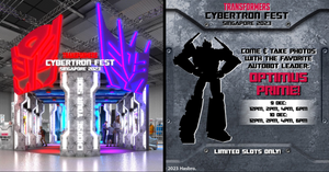 Transformers: Cybertron Fest - Celebration Of All Things Transformers at Singapore Comic Con 2023