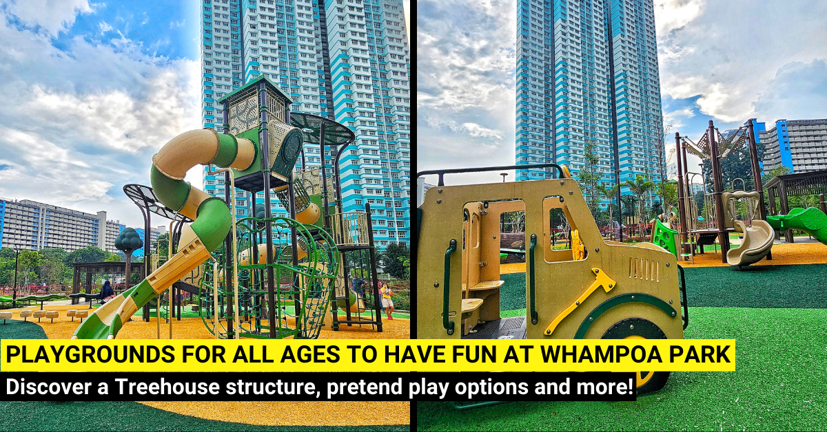 Whampoa Park - Playgrounds, Ninja Obstacle Course and More for Family Fun