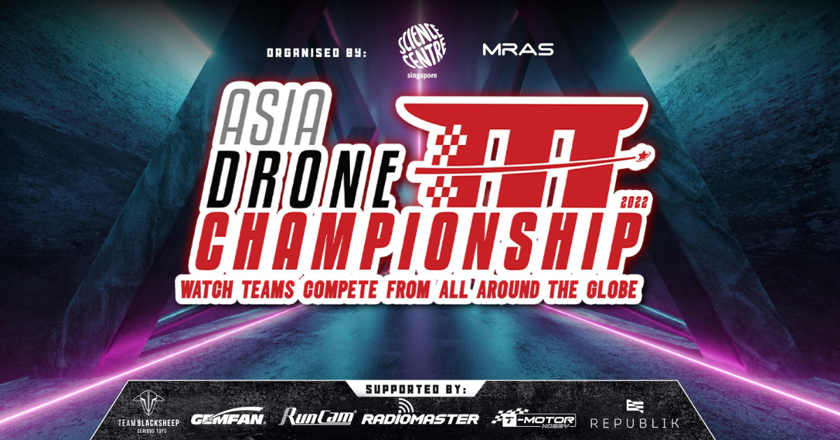 Asia Drone Championship 2023 at the Singapore Science Centre